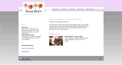 Desktop Screenshot of flowersbysweetpea.com